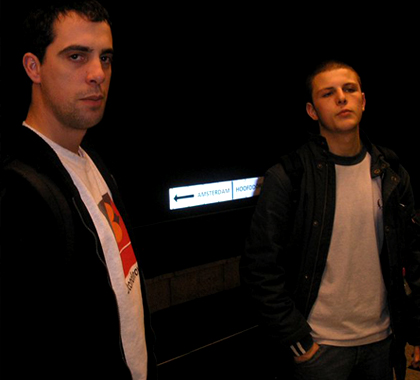 Left :  Mario Clinch, founder and head of Disorder until 2006. Right :  Chris Pace AKA Manthrax, Head of Disorder and resident dj since 2005.